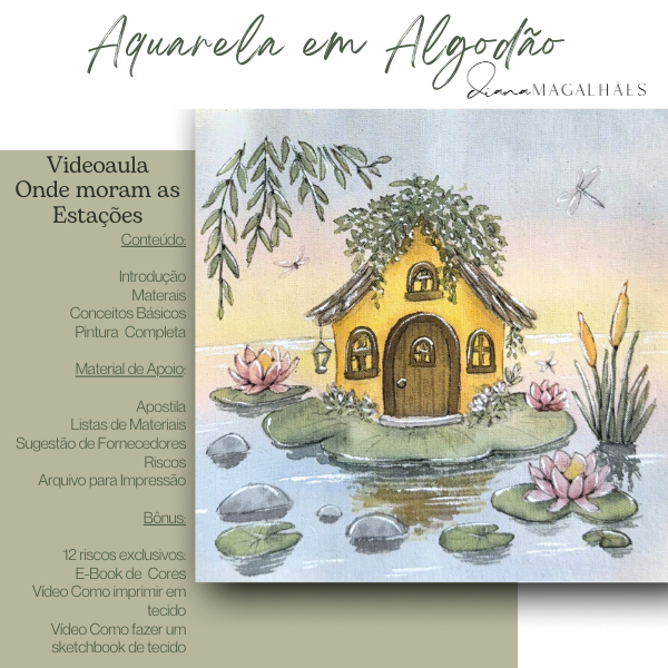 Módulos Extras 13 curso pintura estacoes do ano