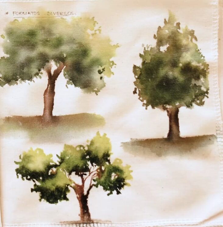 Módulo Árvores 5 pintar arvores