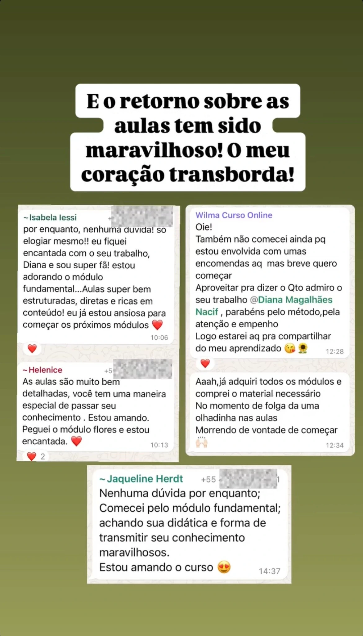 Começar 12 DEPOIMENTO DIANA 07